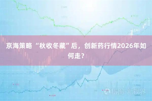 京海策略 “秋收冬藏”后，创新药行情2026年如何走？